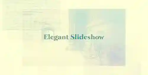 婚礼幻灯片和优雅的婚礼幻灯片AE视频