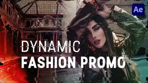 时尚促销诱人和关注的视频展示AE视频