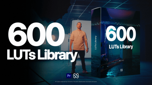 600套电影色彩分级肤色lut达芬奇模板