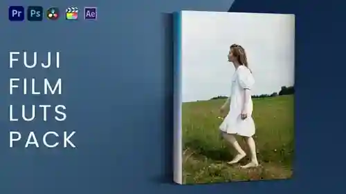 富士电影调色lut包色彩分级电影模板
