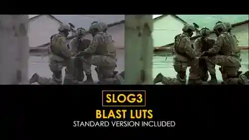 电影Slog3颜色分级LUTs包达芬奇模板