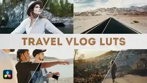旅行和lut达芬奇模板的专业颜色分级