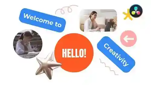 创意与现代达芬奇模板