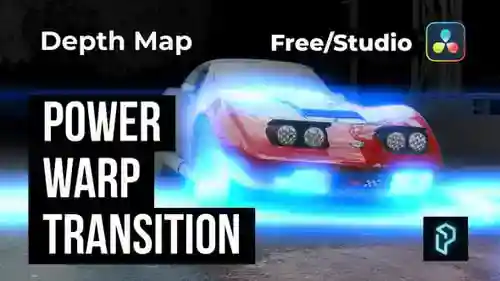与DaVinci Resolve达芬奇模板兼容的ft.Transitions和深度贴图Power Warp | Depth Map Transition for DaVinci Resolve，Elements，transitions