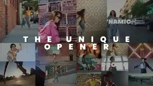 Dynamic Opener，Openers ft. split screen & multi window与DaVinci Resolve达芬奇模板兼容